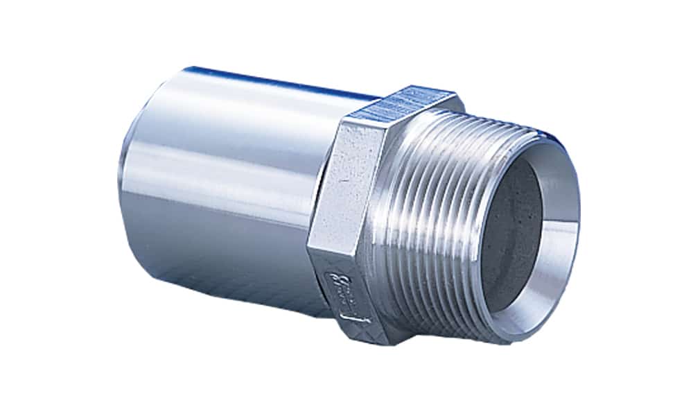 Convulted Jack-Chem Fittings Threaded Fittings Male Pipe Hex