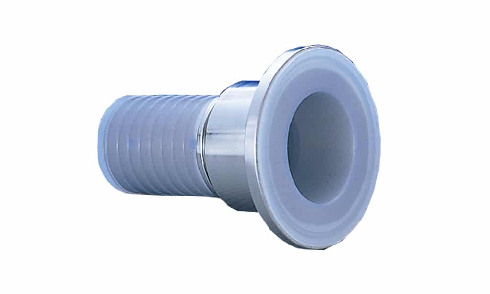 Convoluted Jack-Chem Fittings Flanges PFA Encapsulated Flange Retainer